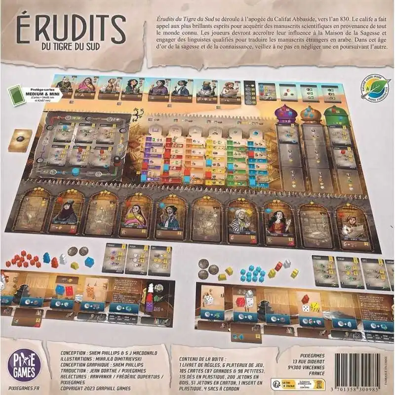 Érudits du Tigre du Sud + Cartes Solo Correctives (offertes) + Pack Promo KS 2023 (offert) photo 3