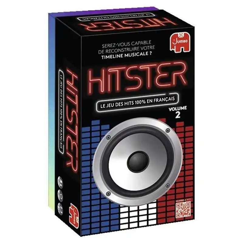Hitster Volume 2 - 100% Chansons Françaises photo couverture de jeu