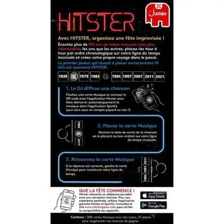 Hitster Volume 2 - 100% Chansons Françaises photo 2