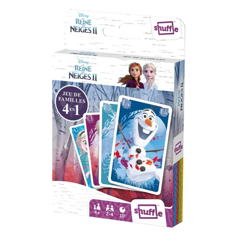 Jeu de Familles - Reine des Neiges 2 - éco format photo couverture de jeu
