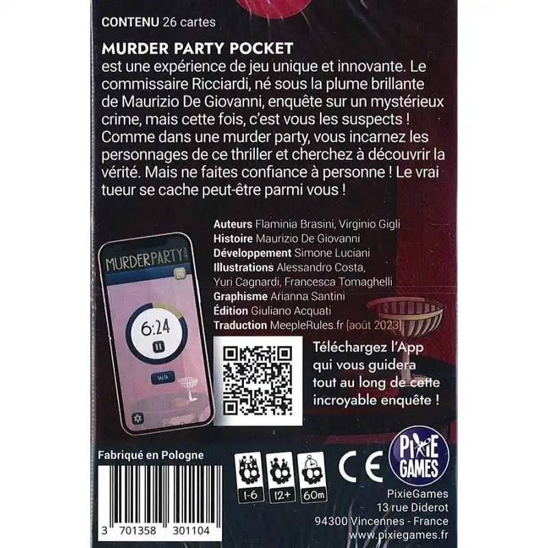 Murder Party Pocket : Péché Mortel photo 2