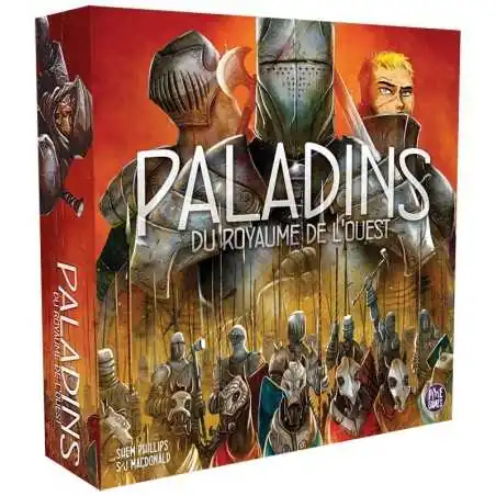 Paladins du Royaume de l'Ouest + Pack Promo KS 2022 (offert) photo couverture de jeu