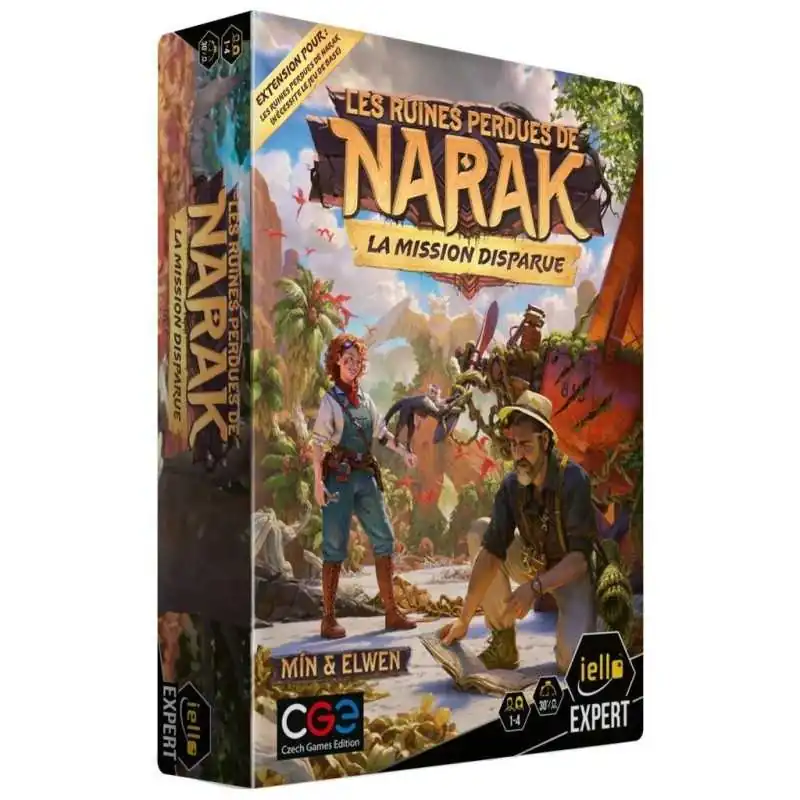 Les Ruines Perdues de Narak : La Mission Disparue photo couverture de jeu