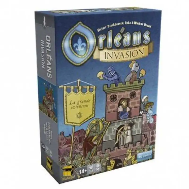 Orléans : Invasions (extension) photo couverture de jeu