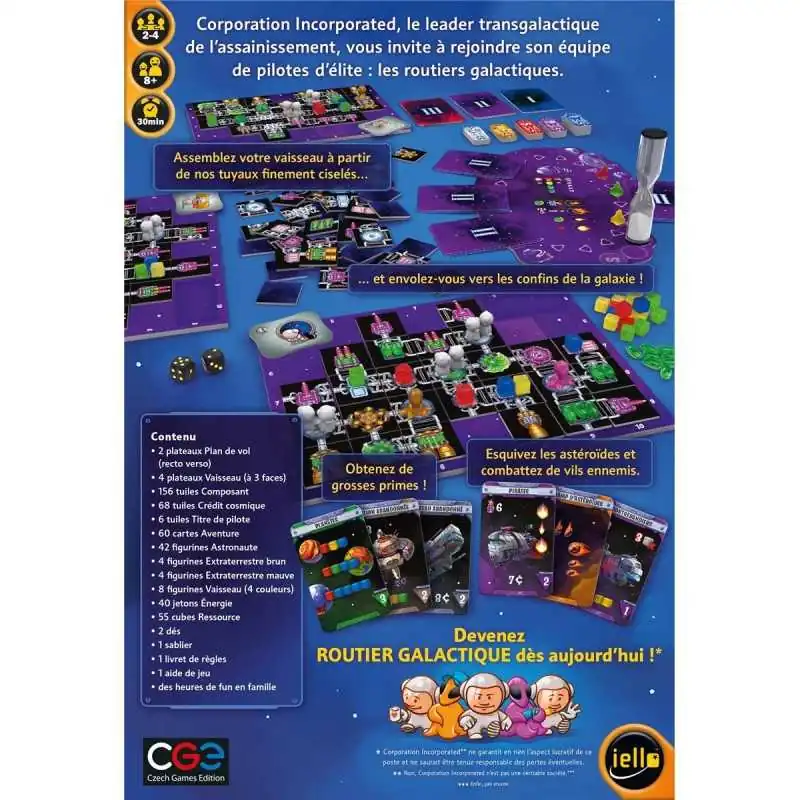 dos boite Galaxy Trucker