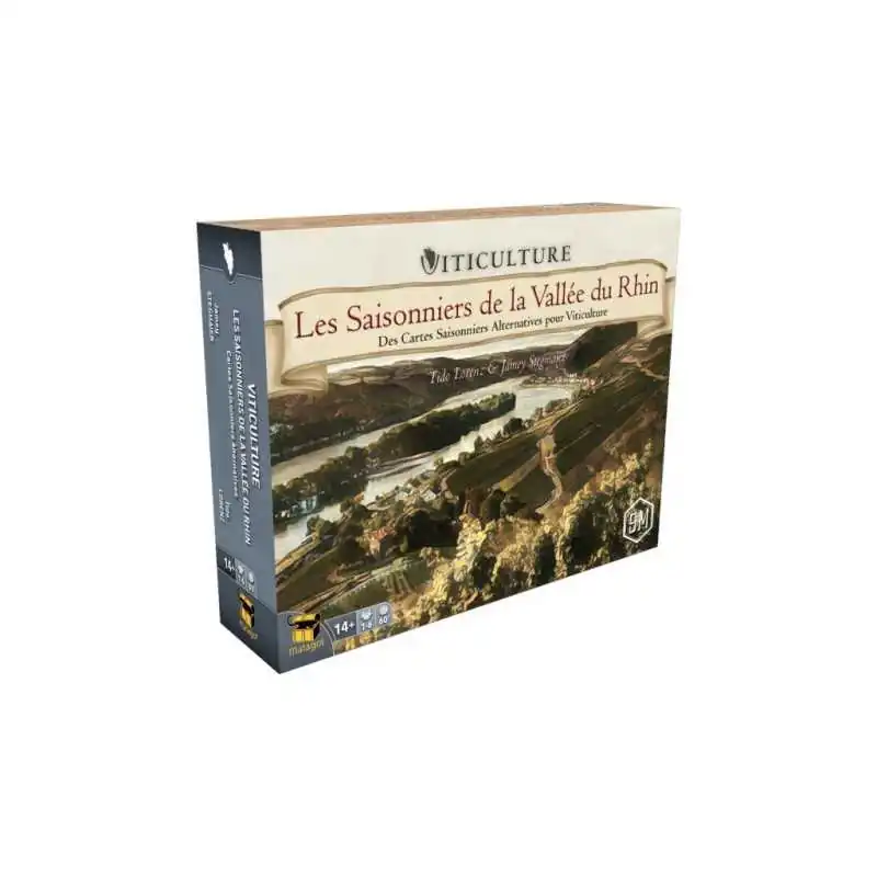 Viticulture Ext 1 : Les Saisonniers De La Vallée Du Rhin photo couverture de jeu