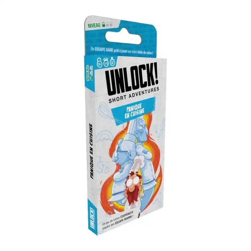 Unlock! Short Adventures : Panique en Cuisine photo couverture de jeu