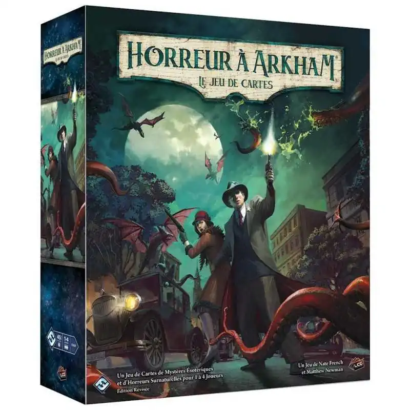 Horreur à Arkham : Le Jeu de Cartes - Édition Révisée photo couverture de jeu