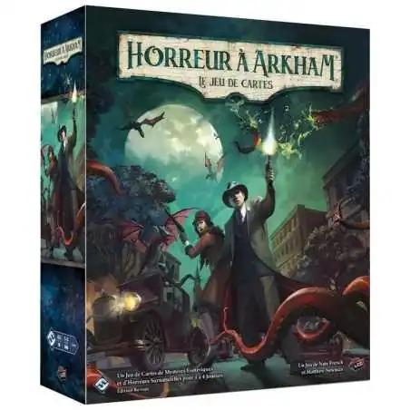 Horreur à Arkham : Le Jeu de Cartes - Édition Révisée photo couverture de jeu
