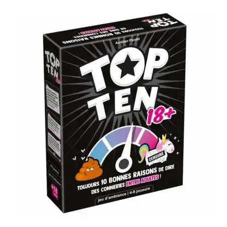 Top Ten 18+ photo couverture de jeu