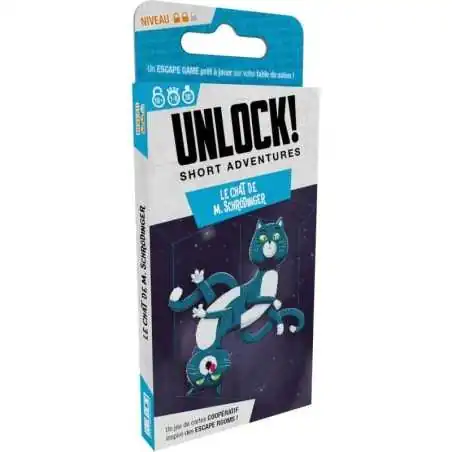 Unlock! Short Adventures : Le Chat de M. Schrödinger photo couverture de jeu