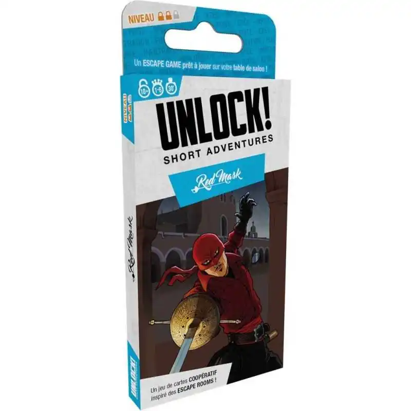 Unlock! Short Adventures : Red Mask photo couverture de jeu