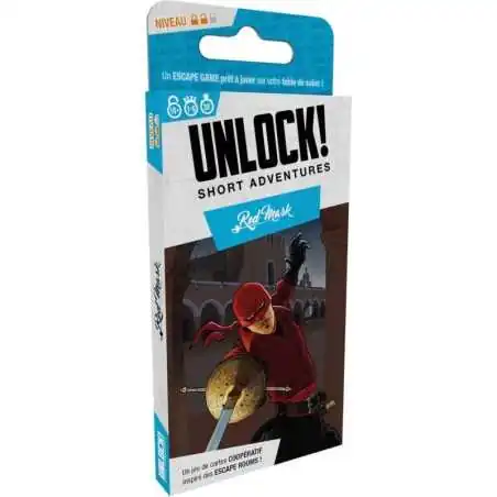 Unlock! Short Adventures : Red Mask photo couverture de jeu