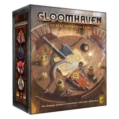 Gloomhaven : Les Mâchoires du Lion photo couverture de jeu
