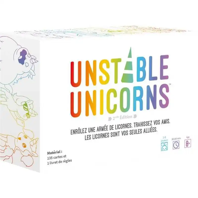Unstable Unicorns photo couverture de jeu
