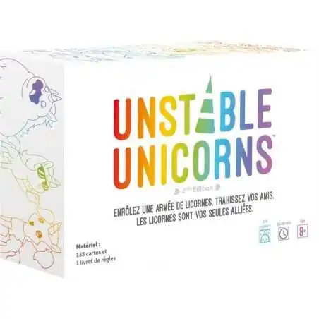Unstable Unicorns photo couverture de jeu