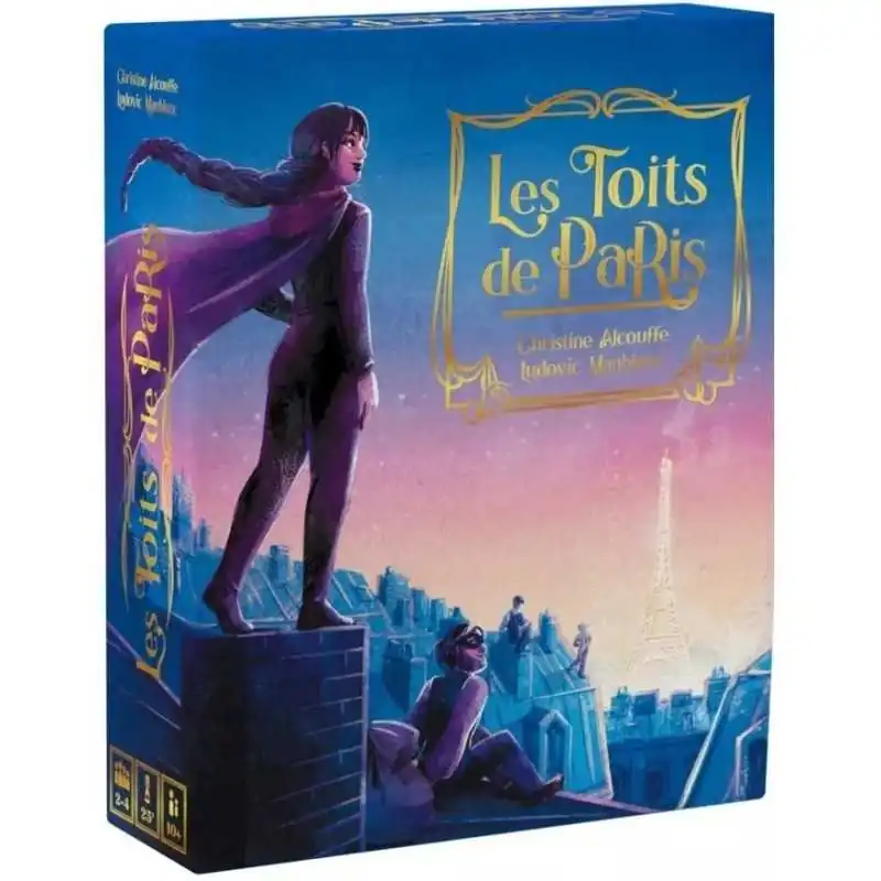Les Toits de Paris photo couverture de jeu
