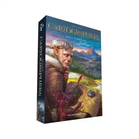 Cartographers : Une Epopée dans l'Univers de Roll Player photo couverture de jeu