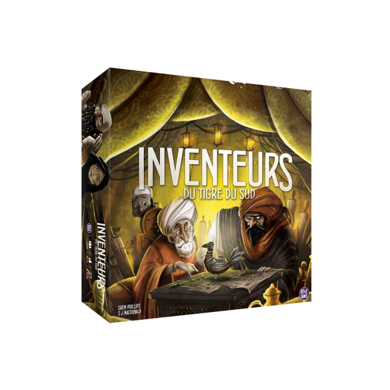 Inventeurs du Tigre du Sud photo couverture de jeu