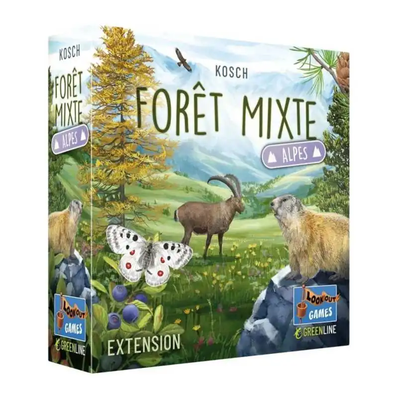 Forêt Mixte : Alpes - extension photo couverture de jeu