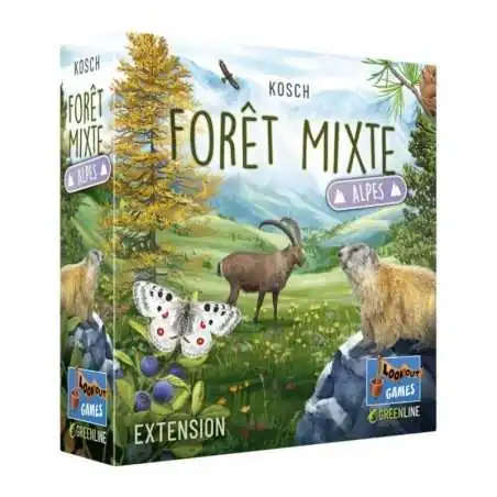 Forêt Mixte : Alpes - extension photo couverture de jeu