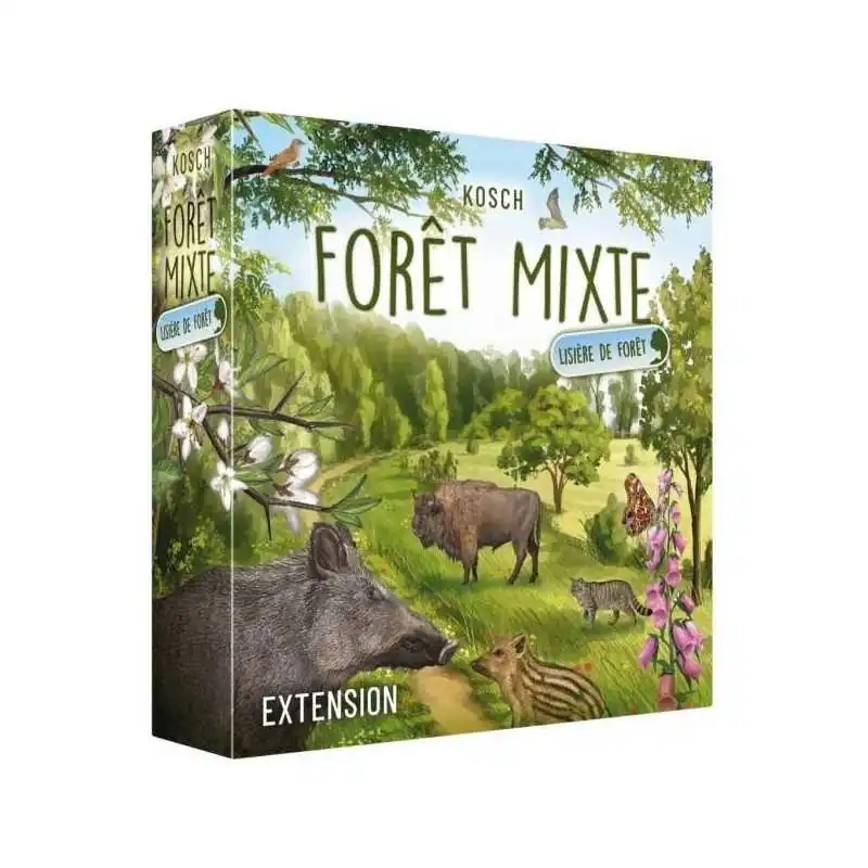 Forêt Mixte : Lisière de Forêt - Extension photo couverture de jeu