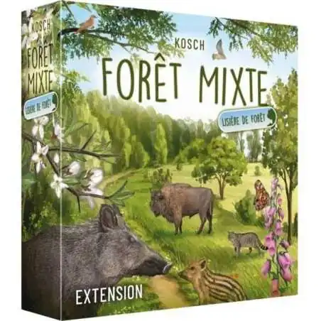 Forêt Mixte : Lisière de Forêt - Extension photo couverture de jeu