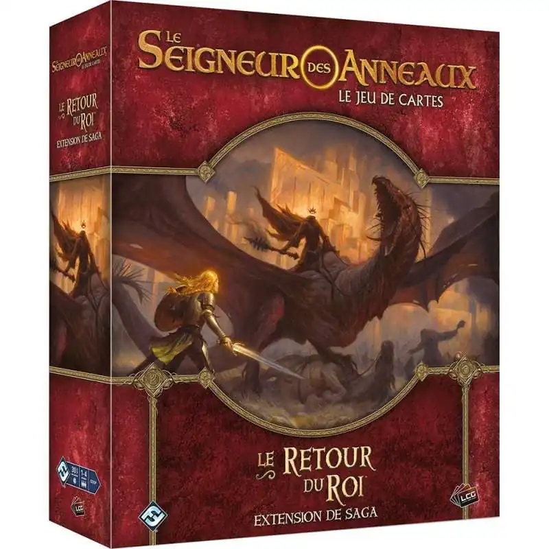 Seigneur des Anneaux JCE : Le Retour du Roi (saga) photo couverture de jeu
