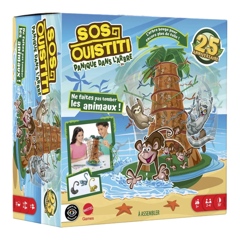 SOS Ouistiti Édition 25 Ans photo couverture de jeu