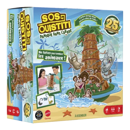 SOS Ouistiti Édition 25 Ans photo couverture de jeu