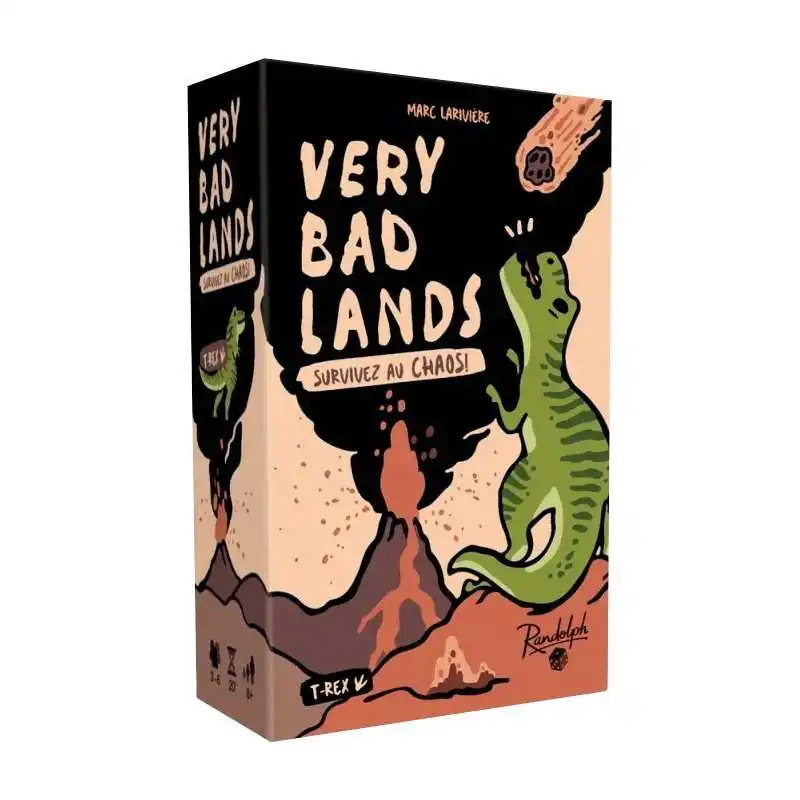 Very Badlands - T-Rex photo couverture de jeu