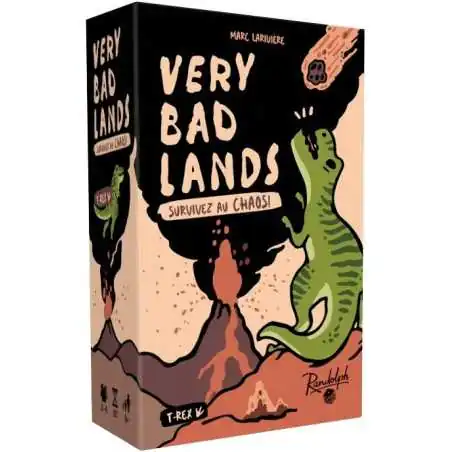 Very Badlands - T-Rex photo couverture de jeu
