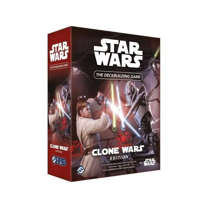 Star Wars : The Deck Building Game : Clone Wars photo couverture de jeu