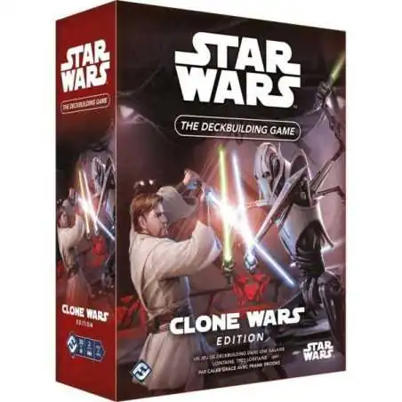 Star Wars : The Deck Building Game : Clone Wars photo couverture de jeu
