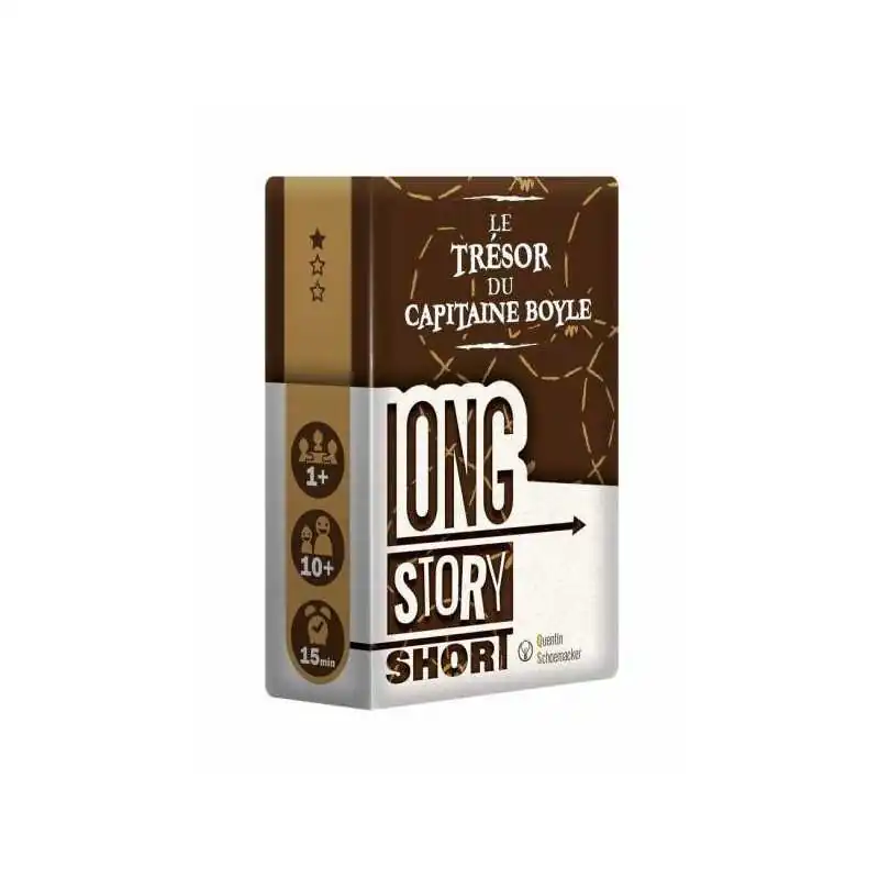 Long Story Short : Le Trésor du Capitaine Boyle photo couverture de jeu
