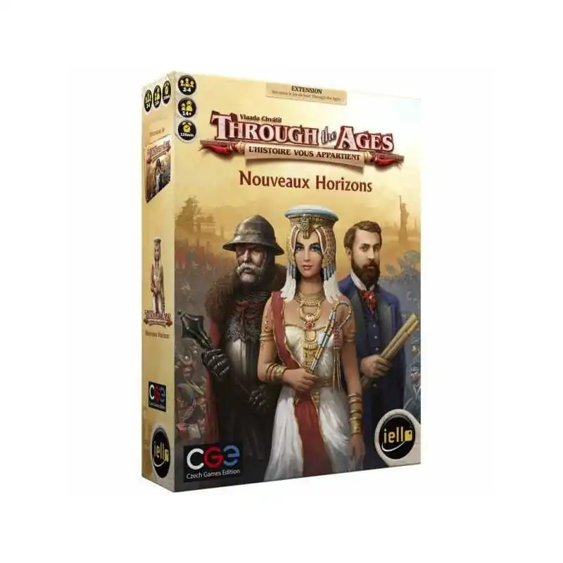 Through the Ages : Nouveaux horizons - Extension photo couverture de jeu
