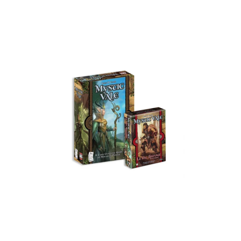 Pack Mystic Vale + Extension : Le Val Sauvage photo couverture de jeu