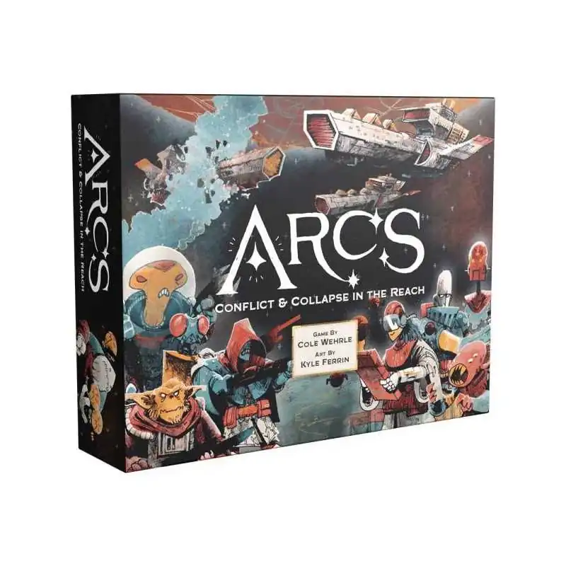 Arcs : Conflict & Collapse in the Reach - Version Française photo couverture de jeu