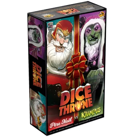 Dice Throne : Père Noël vs Krampus photo couverture de jeu