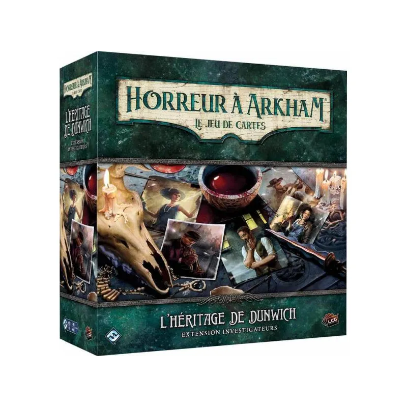 Horreur à Arkham JCE : L’Héritage de Dunwich - Extension Investigateurs photo couverture de jeu