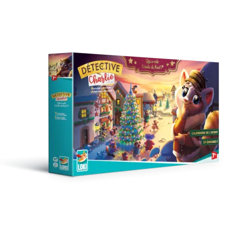 Détective Charlie - Calendrier de l'Avent  photo couverture de jeu