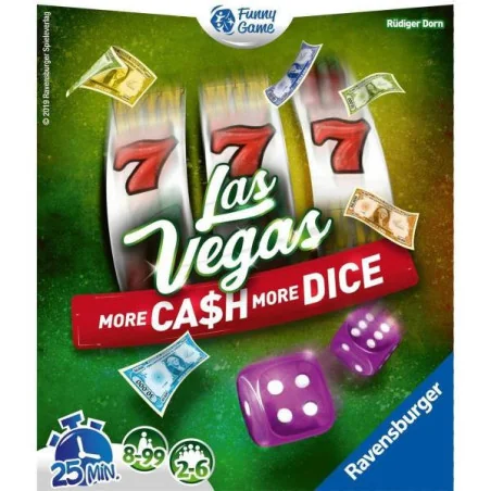 Las Vegas : More Cash More Dice - Extension photo couverture de jeu