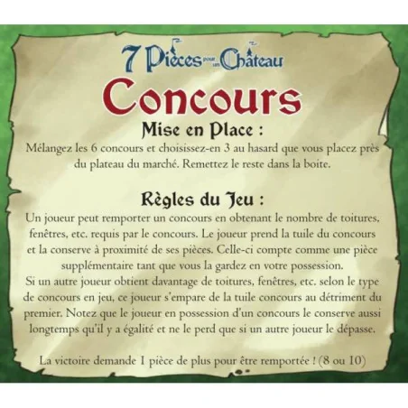 7 Pièces pour un Château