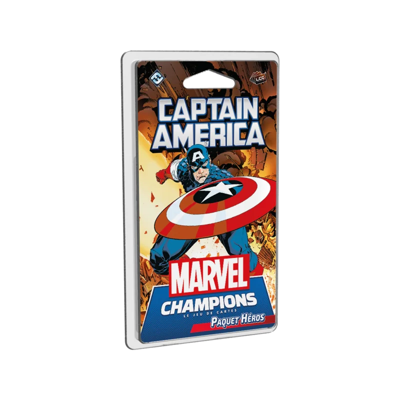 Marvel Champions : Captain America - Extension photo couverture de jeu