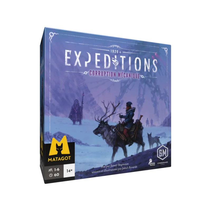 Expéditions : Corruption Mécanique - Extension photo couverture de jeu