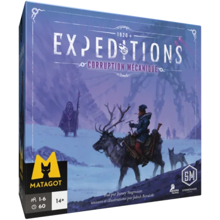 Expéditions : Corruption Mécanique - Extension photo couverture de jeu