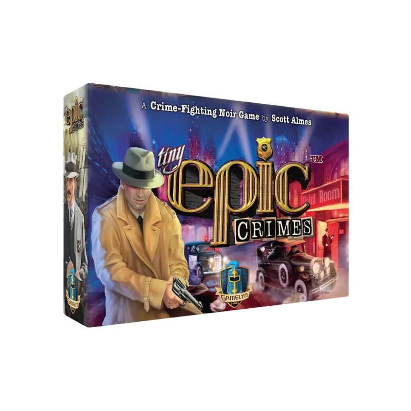 Tiny Epic Crimes photo couverture de jeu