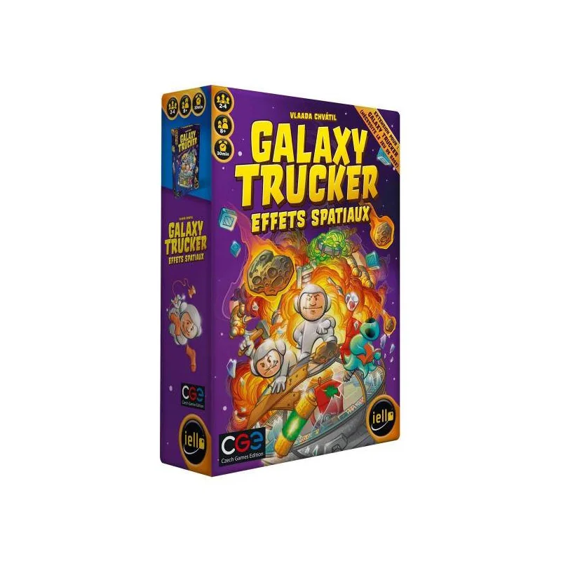 Galaxy Trucker : Effets Spatiaux - Extension photo couverture de jeu