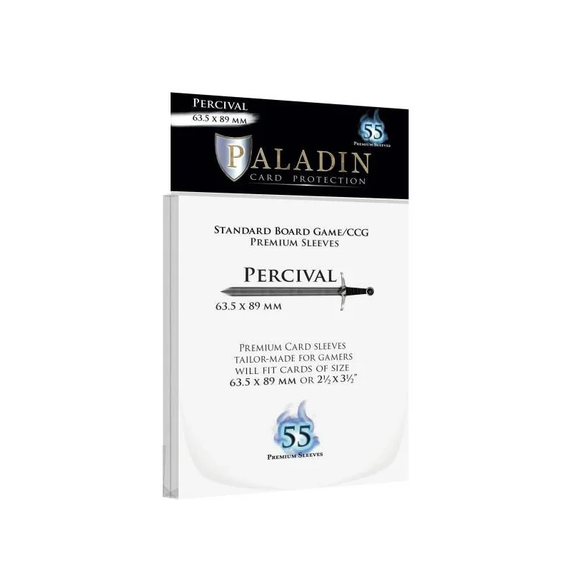 Paladin - Sleeves Premium Percival x 55 - Standard - 63