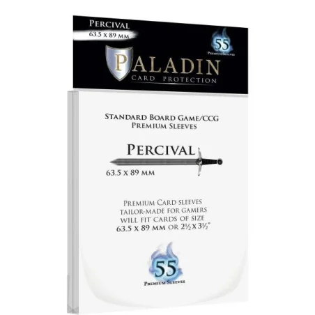 Paladin - Sleeves Premium Percival x 55 - Standard - 63